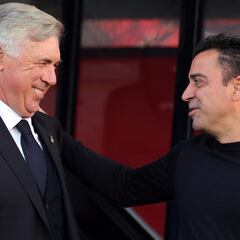 Xavi y Ancelotti, ¿el mismo entrenador?