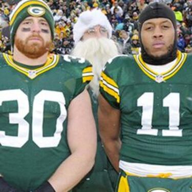 Aaron Rodgers se marca un photoboomb en los Oscars