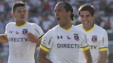 La celebración de Colo Colo.