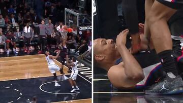 Paul 'reanimó' a Paul Pierce tras sufrir una falta en un mate