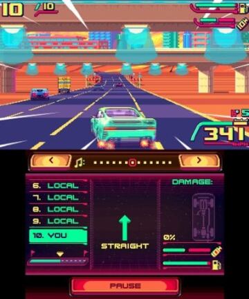 Captura de pantalla - 80&#039;s Overdrive (3DS)