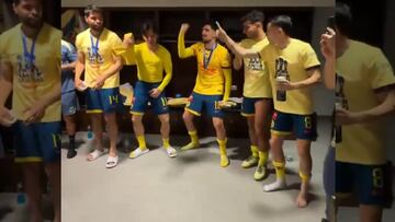 Baile viral de Diego Valdés llega a los festejos del tricampeonato