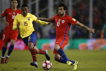 Chile - Ecuador, en imágenes