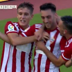 Resumen y goles del Almería vs. Albacete de la Liga SmartBank