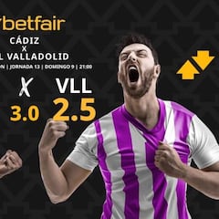 Cádiz CF vs. Real Valladolid: horario, dónde ver, pronósticos y clasificación