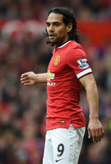 Falcao jugó una hora y se fue con aplausos de Old Trafford.