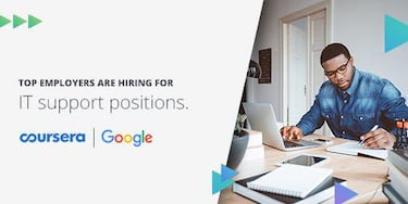 Google lanza certificación de TI en Coursera