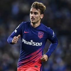 Griezmann sufre su primera lesión muscular en el Atlético