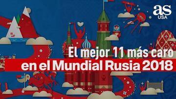 El 11 más caro en el Mundial Rusia 2018