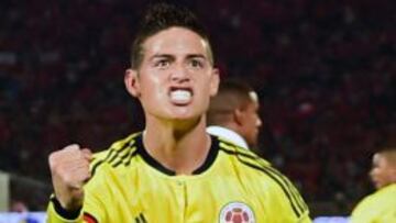 James celebró su gol con rabia. Las últimas palabras de Benítez no le gustaron.