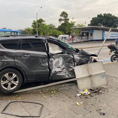 Cámaras captan el accidente de Freddy Rincón en Cali