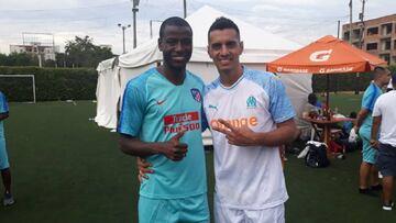La camiseta de Cristiano fue la más valorada en el mercado pro fondos para la hija del ex futbolista Andrés Felipe González. Las actividades continuaron con un fútbol tenis.