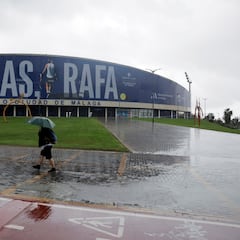 La nueva DANA aplaza el debut de España en la Billie Jean King Cup de Málaga