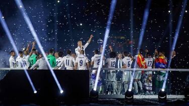 Zidane's team due to arrive back in Madrid at 6am local time