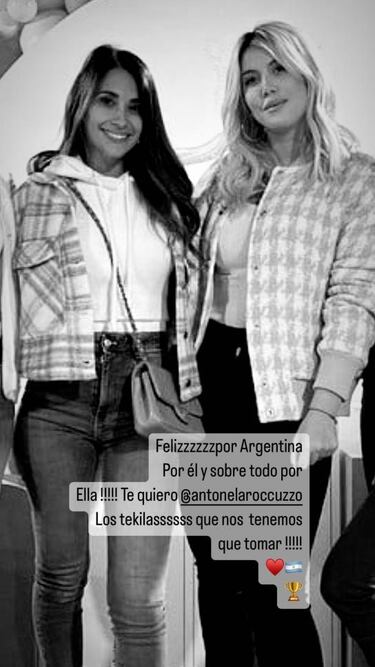 El mensaje de Wanda Nara a Antonela y ※los tequilas§ que despu谷s elimin車