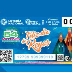 Sorteo Especial 283 de la Lotería Nacional: resultados y premios que cayeron hoy 5 de enero
