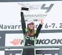 Belén García entra en la historia de la Fórmula 4 Spain