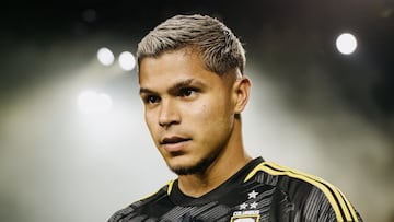 Juan Camilo 'Cucho' Hernández, delantero colombiano del Columbus Crew