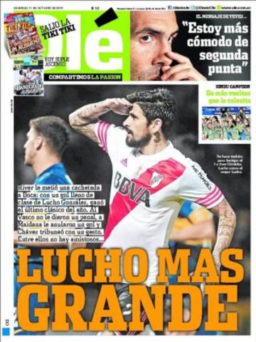 Portadas de la prensa deportiva