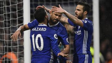 El Chelsea ganó el duelo de goleadores españoles