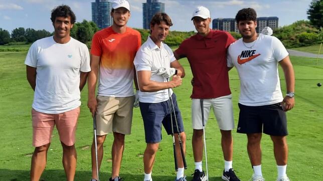 El golf, la ‘desconexión buena’ en los días libres de Alcaraz