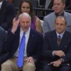 Popovich y el pelo de George Hill: "Ojalá tuviera su valentía"