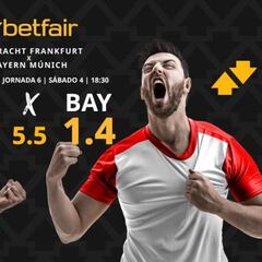 Eintracht Frankfurt vs. Bayern Múnich: horario, dónde ver, pronósticos y clasificación