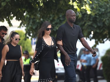 Danilo Pereira el día de la ceremonia fúnebre del futbolista portugués del Liverpool Diogo Jota y su hermano André Silva.