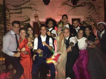 Así acabó la boda de Lucas Vázquez y Macarena Rodríguez