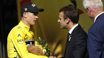 Froome: "No me esperaba que Aru perdiese tiempo hoy"