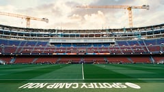El tercer anillo del Camp Nou va cogiendo forma