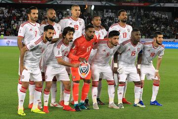 Once inicial de los Emiratos Árabes Unidos 