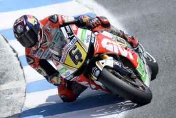 Bradl en el "sacacorchos".