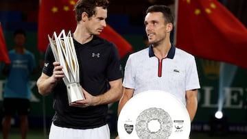 Murray celebró su sexto trofeo de la temporada en Shanghai