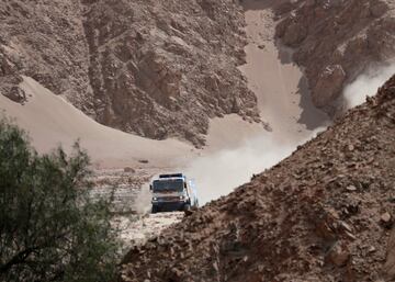 Cuarta etapa entre Arequipa-Tacna / Moquegua. El ruso Andrey Karginov.