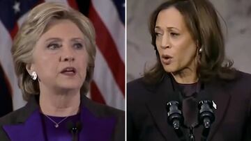 Deja vu moment: Kamala Harris delivers concession speech almost identical to Hillary Clinton’s 2016 address