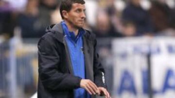 El técnico del Málaga, Javi Gracia.