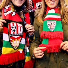 Un aficionado del Athletic sancionado y 53 identificados en el partido de Copa