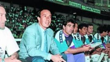 <b>NO ACABÓ LA TEMPORADA. </b>Rafa Benítez fue despedido en la temporada 1995-96 tras la jornada 23.