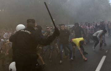 Pitched battles mar the return of the Asturian derby