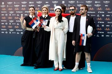 Konstrakta, representantes de Serbia. 