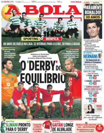 Portadas de la prensa deportiva