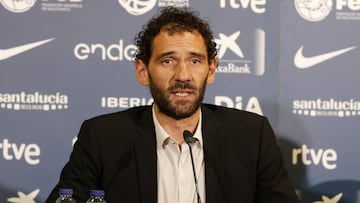 Jorge Garbajosa, presidente de la Federaci&oacute;n Espa&ntilde;ola de Baloncesto.