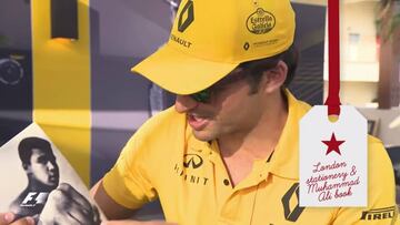 El amigo invisible llega a la F1: gorras, galletas, biografías...
