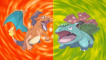 pokemon rojo fuego verde hoja charizard venusaur