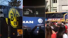 Ataques a autobuses de equipos de fútbol