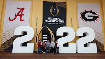 Por segunda ocasi&oacute;n en la historia del College Football Playoff, implementado en 2014, Alabama y Georgia definir&aacute;n al campe&oacute;n de la NCAA.