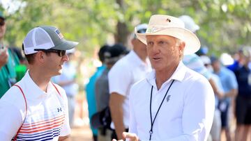 Greg Norman vuelve a Augusta... como espectador