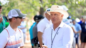 Greg Norman vuelve a Augusta... como espectador