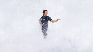 SAQUAREMA, RIO DE JANEIRO, BRAZIL - JULY 1: Yago Dora of Brazil surfs in the Final of the at the VIVO Rio Pro on July 1, 2023 at Saquarema, Rio De Janeiro, Brazil. (Photo by Daniel Smorigo/World Surf League)